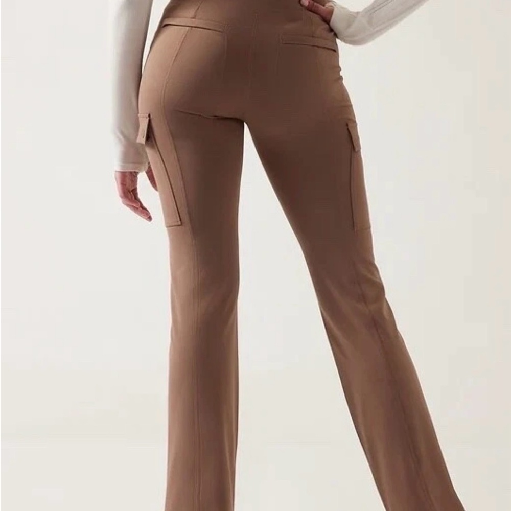 Athleta Brown Boot Cut Pants - Picture 2 of 12
